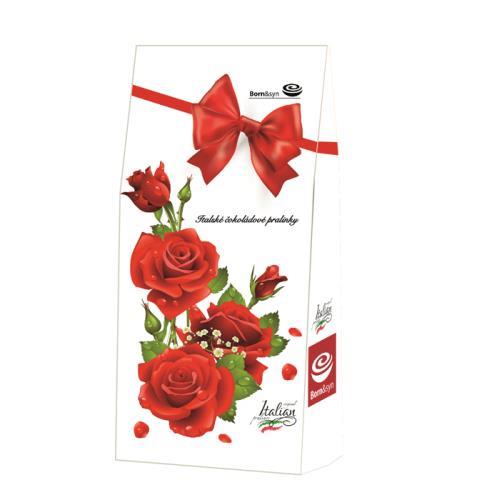 Praline cu alune de pădure BornSyn cu trandafir roșu 94,5g