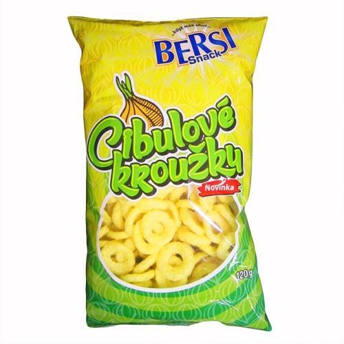 Inele de ceapă Bersi snack 120g