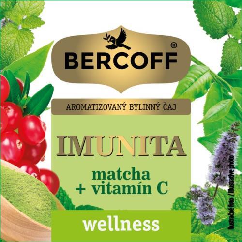 Bercoff ceai funcțional matcha imunitate + vitamina C 15g