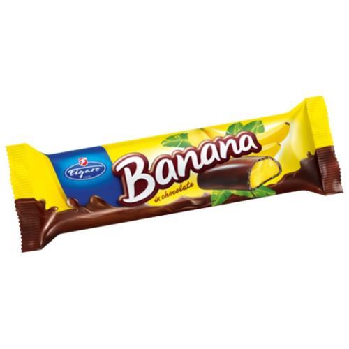 Banană Figaro în ciocolată 25g