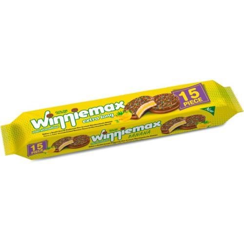 Biscuite Golda Winnie Max cu aromă de banană 275g