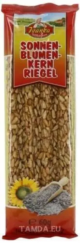 Batoane Ivanka caramel cu floarea-soarelui 60g