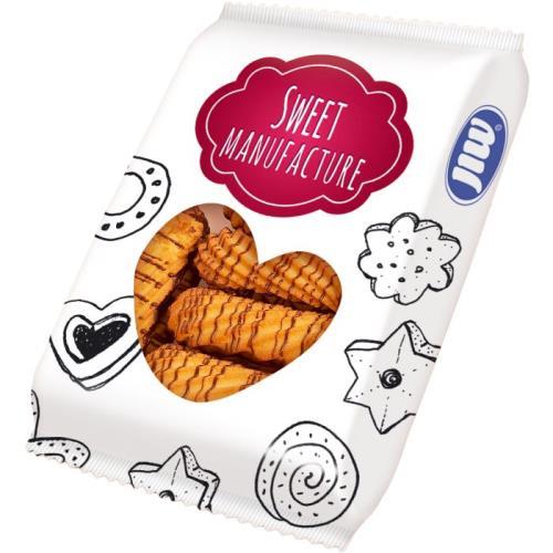 Cornet negru decorat, fabricat la JIW, 200g