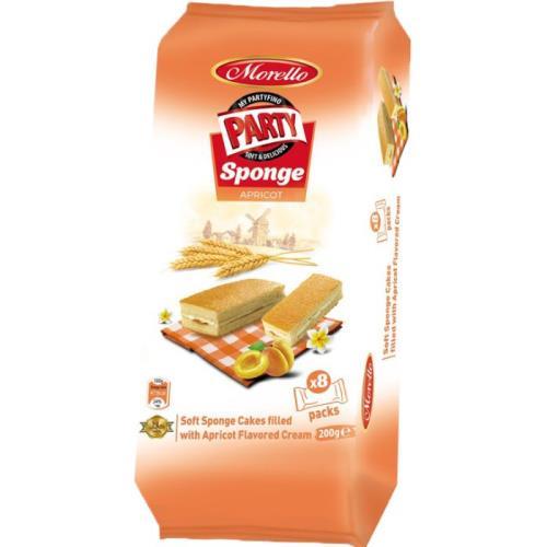 Pandișpan Morello cu cremă de caise 200g
