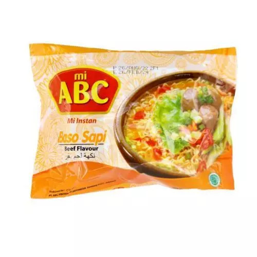 Tăiței instant ABC cu aromă de vită 70g IDN