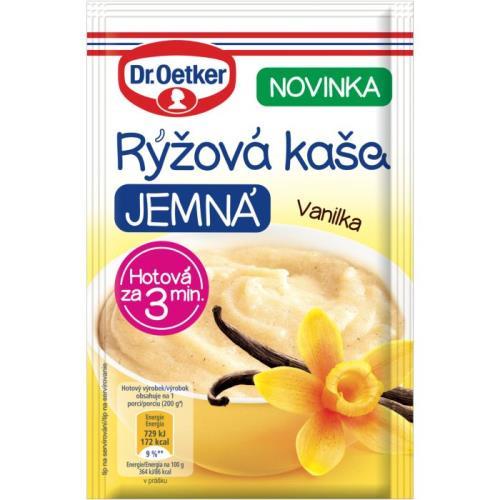 Terci de orez Dr. Oetker cu vanilie moale 50g