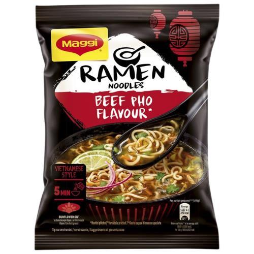 Tăiței ramen Maggi cu pho de vită 90g