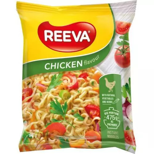 Tăiței instant REEVA cu aromă de pui 85g (MY GA)