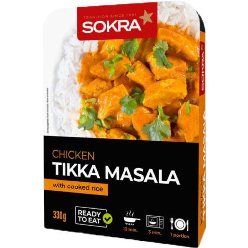 Orez Sokra pui Tikka Masala 330g