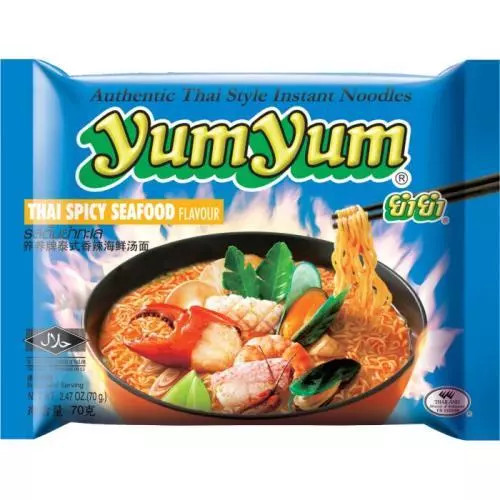 Tăiței Yum Yum cu aromă de fructe de mare 70g