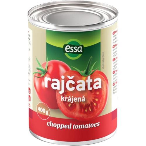 Roșii Essa curățate și feliate 400g