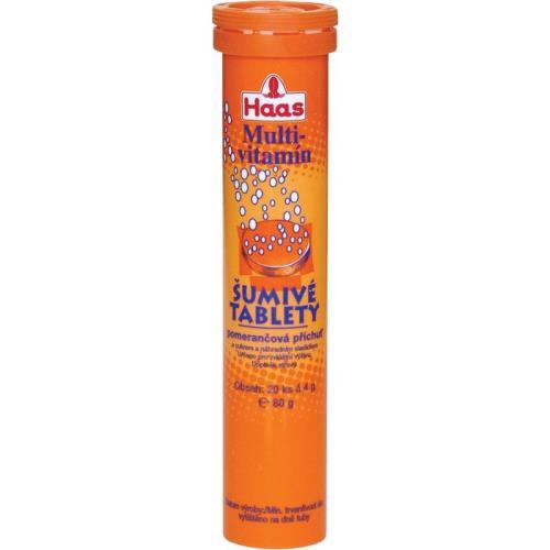 Comprimate efervescente Haas multivitamine 80g