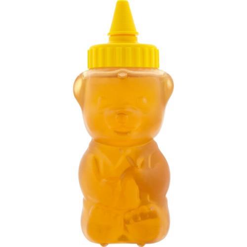 Ursuleț de pluș din plastic Medokom cu miere 250g