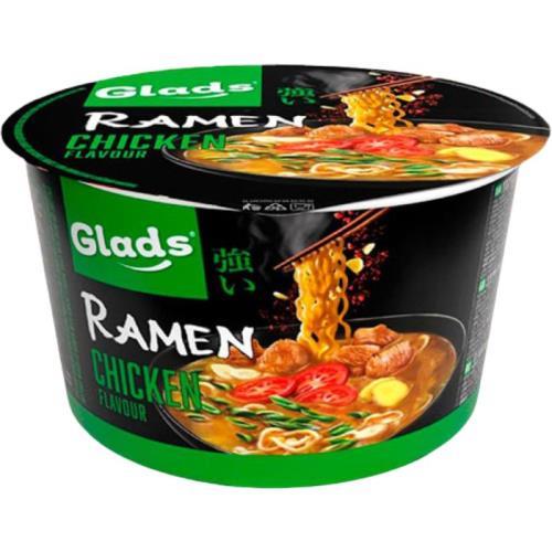 Tăiței ramen instant Glads cu aromă de pui 105g