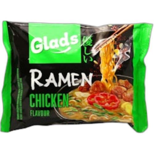 Tăiței ramen instant Glads cu aromă de pui 105g