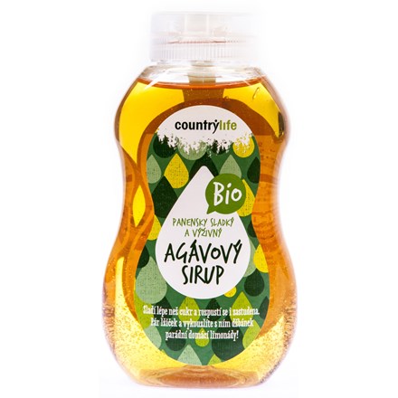Sirop de agave ORGANIC Country Life 250 ml