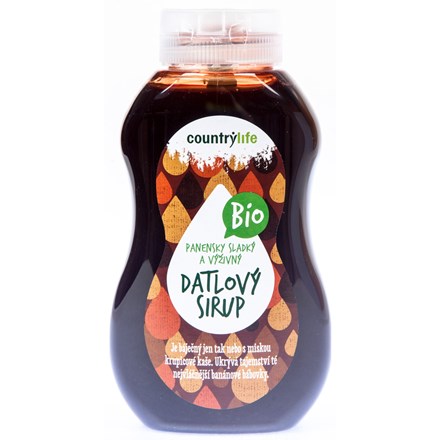 Sirop de curmale organic Country Life 250 ml