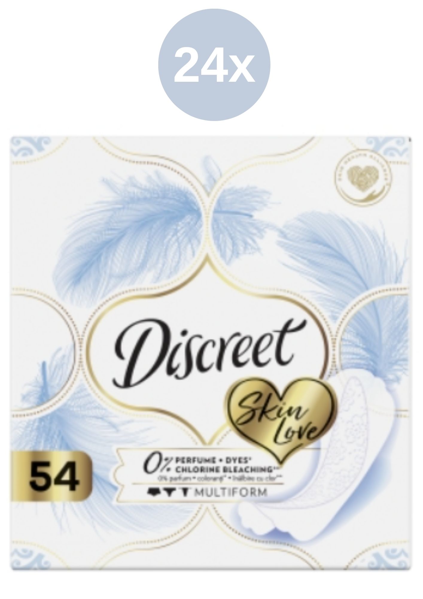 Lenjerie intimă discretă 24x (54 buc/cutie) Multiformă