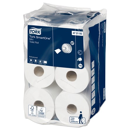 Hârtie igienică TORK Mini 111,6 m, 2 straturi, 12 buc.