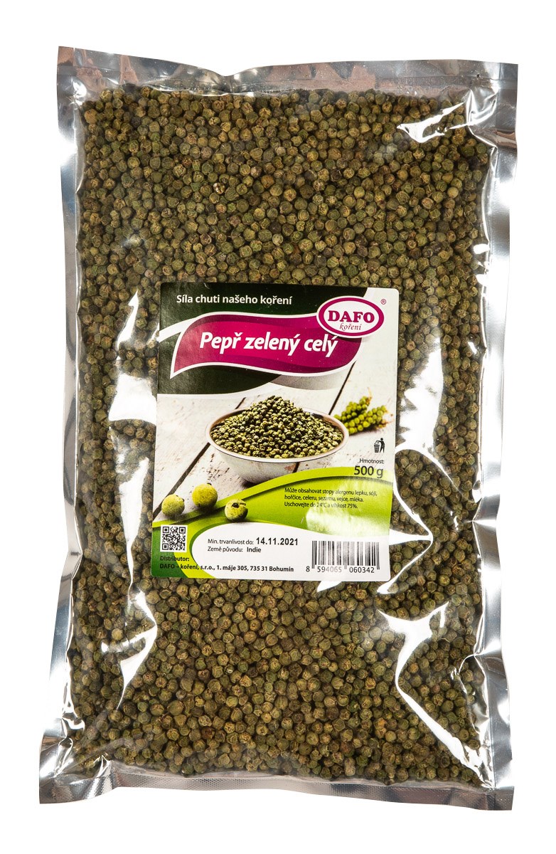 Ardei verde DAFO întreg 500 g