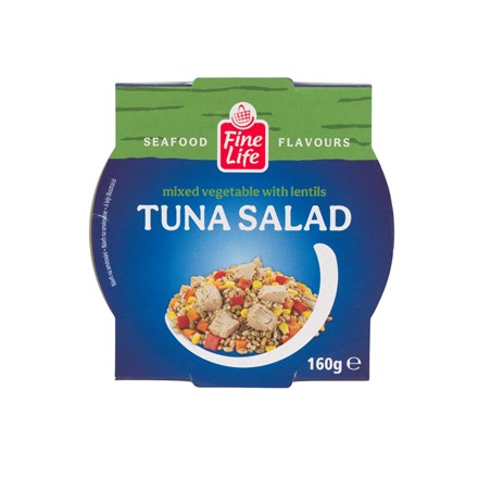 Ton Fine Life cu legume și linte 160 g