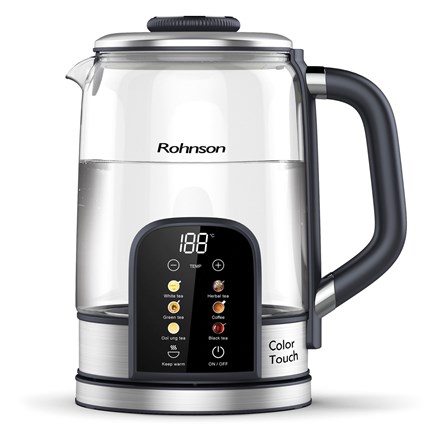 Fierbător Rohnson 1,7 l sticlă R-7700 1 buc.