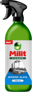 Soluție de curățare pentru geamuri și geamuri Milit 750 ml