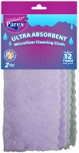 Prosop microfibră Parex ultra absorbant 2 buc. 29×30 cm