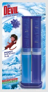 Dr. DEVIL WC POINT DUO BLOCK POLAR AQUA 65 ML