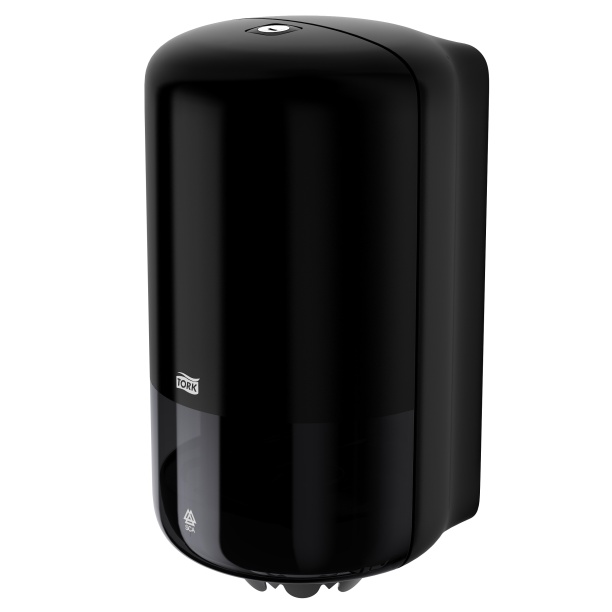 Dispenser de prosoape de hârtie în rolă mini M-Box Mini TORK negru M1