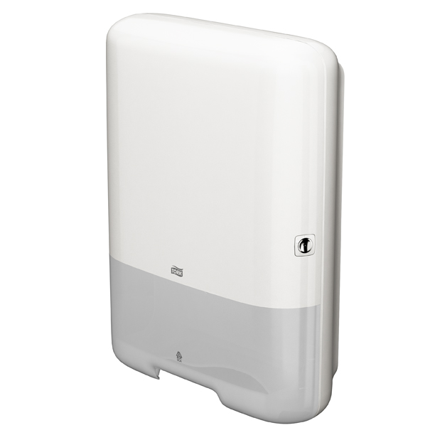 Dispenser de prosoape de hârtie pliate C-Box TORK alb H3