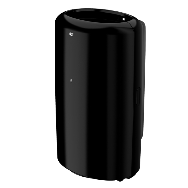 Coș de gunoi din plastic TORK - 50 litri negru B1