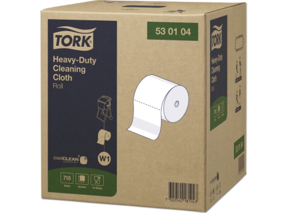 Rolă mare de hârtie nețesută Tork Premium 530, albă - 1 buc.