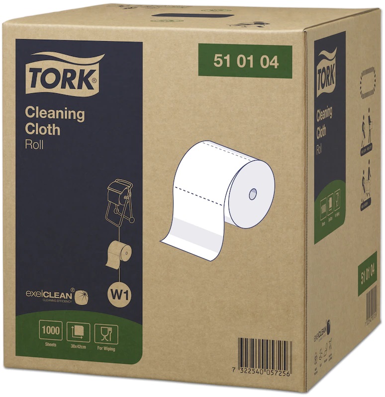 Rolă mare de hârtie nețesută Tork Premium 510, albă - 1 buc.