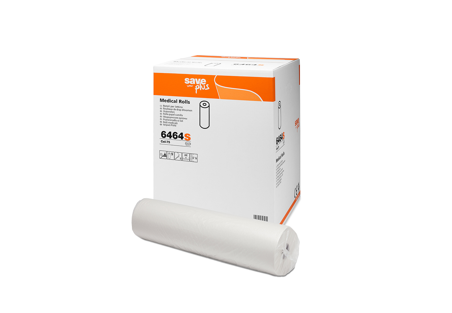 Tapițe pentru pat de examinare CELTEX S-Plus, lățime 50cm, 2 straturi, 50m - 9 bucăți