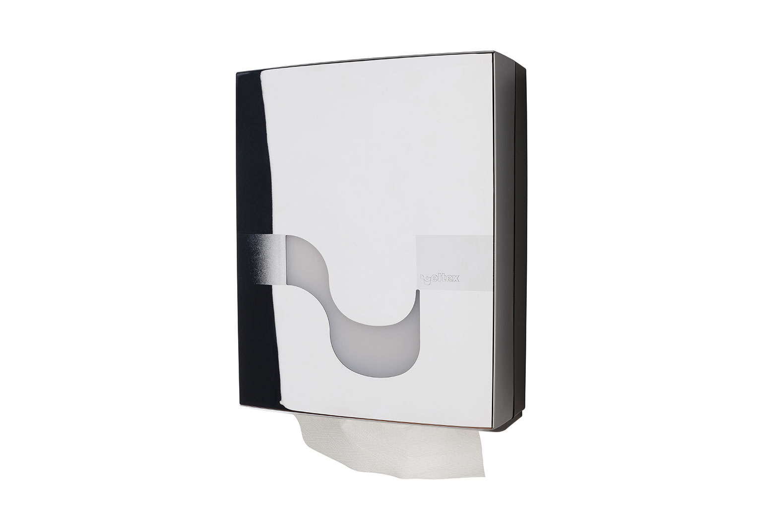 Dispenser de prosoape de hârtie pliate cromate Celtex