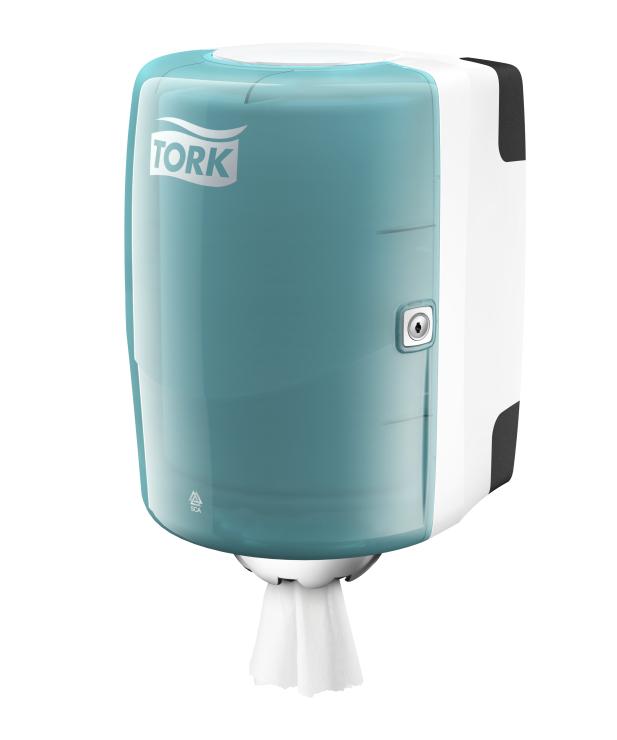 Dispenser de prosoape de hârtie M-Box TORK turcoaz M2