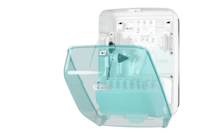 Dispenser impermeabil pentru prosoape de mâini MATIC în role TORK W6 - 1 buc.