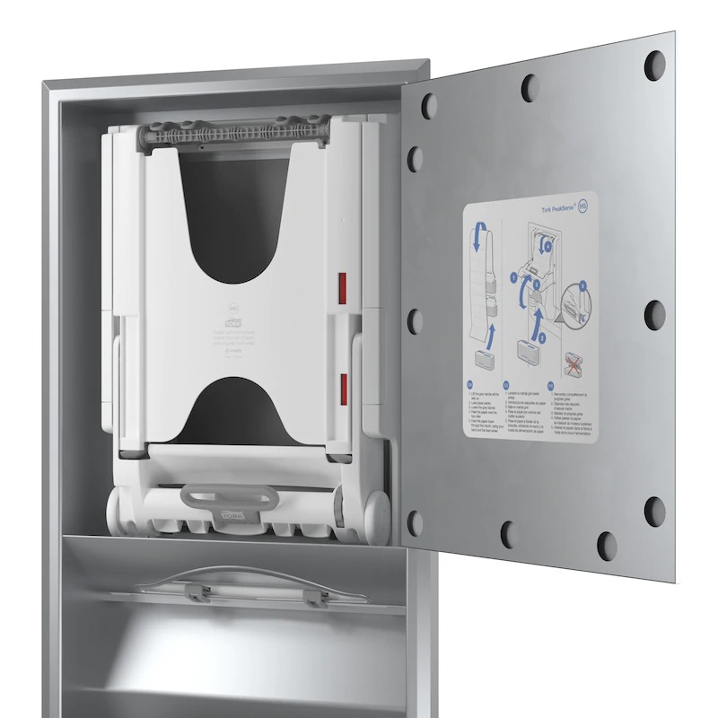 Dispenser încorporat TORK PeakServe® L H5 pentru prosoape pliate continuu