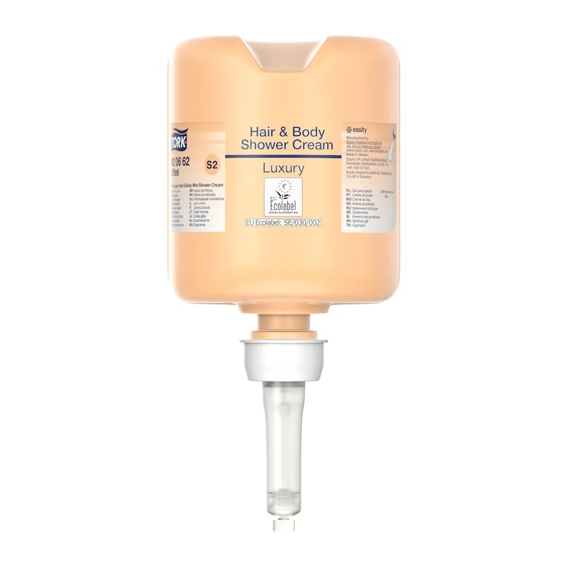 Gel de duș lichid de lux TORK pentru corp și păr 475 ml S2