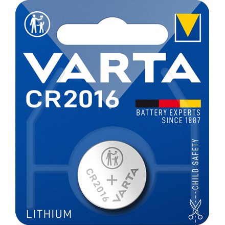 Baterie VARTA CR 2016 electronică, cu pilă buton, litiu 1 buc.