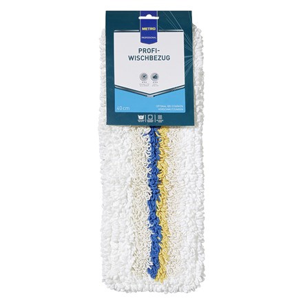 METRO PROFESSIONAL Mop de schimb combinat microfibră 40 cm 1 buc
