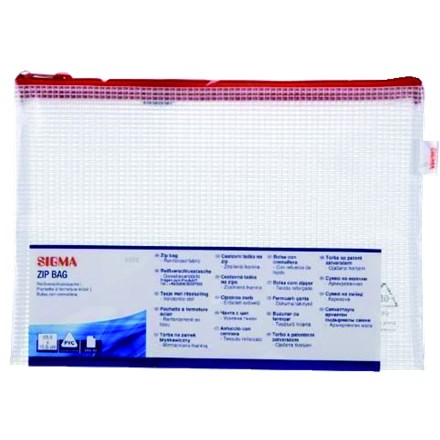 Dosare cu fermoar SIGMA ZP02 A5 din PVC, 1 buc.