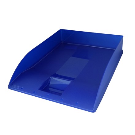 Sertar de depozitare Herlitz, albastru transparent, 1 buc.