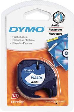 Bandă adezivă din plastic DYMO Letratag albă 1 buc.