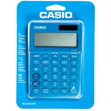 Calculator CASIO MS 20 UC BU 1 buc.