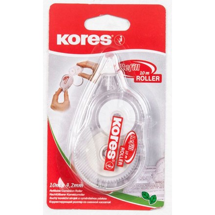 Bandă corectoare/tablă albă Kores 10 m x 4,2 mm 1 buc