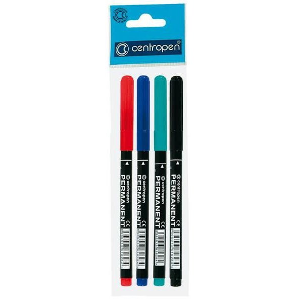 Centropen Marker 2536 set de 4 bucăți