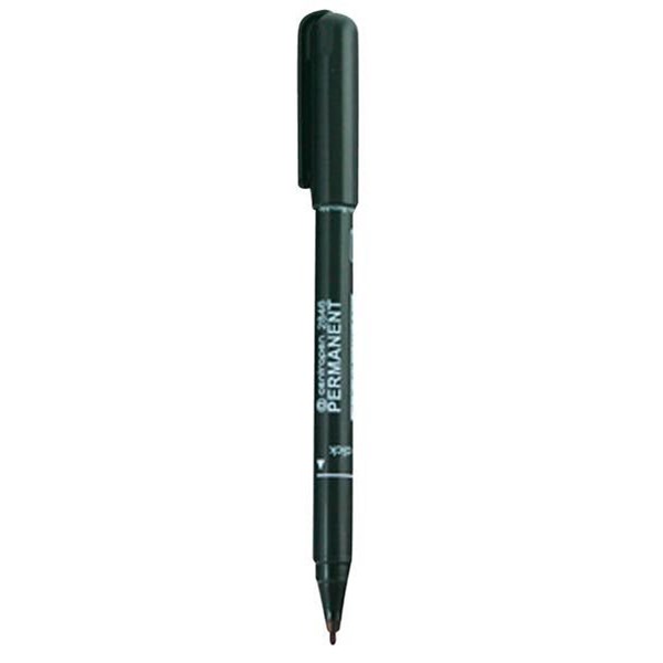 Centropen Marker permanent 2846 negru, set de 10 bucăți