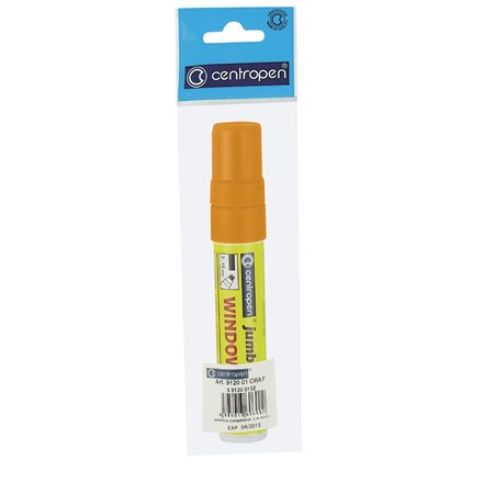 Marker de sticlă Centropen Jumbo 9120 portocaliu 1 buc.